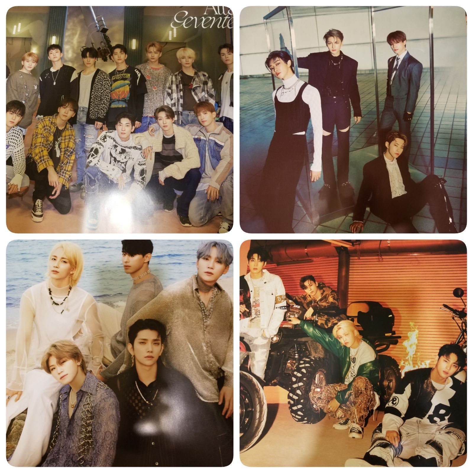 SEVENTEEN セブチ パフォチ ポスター seventeen セブチ ideal cut