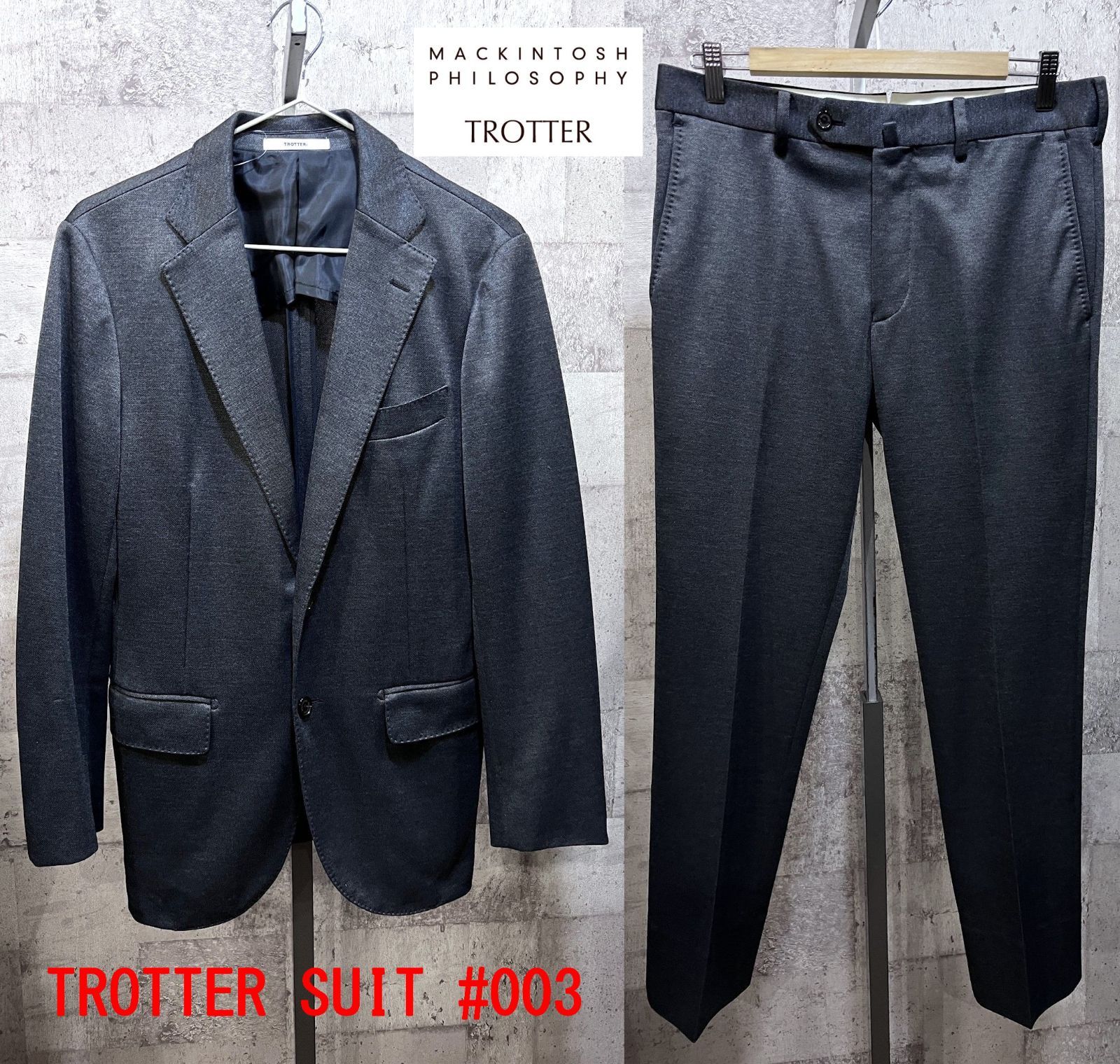 Mackintosh セットアップ Trotter ビジネス スーツ S グレー MACKINTOSH PHILOSOPHY TROTTER スーツ ファッション