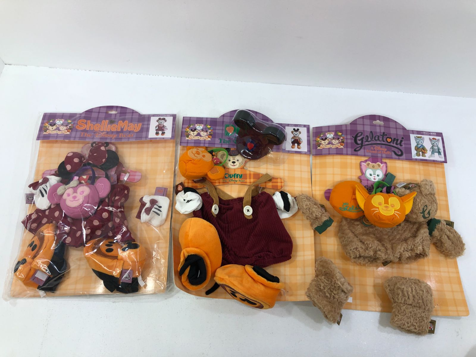 ダッフィー シェリーメイ ジェラトーニ ハロウィンセット 小牧店】開封