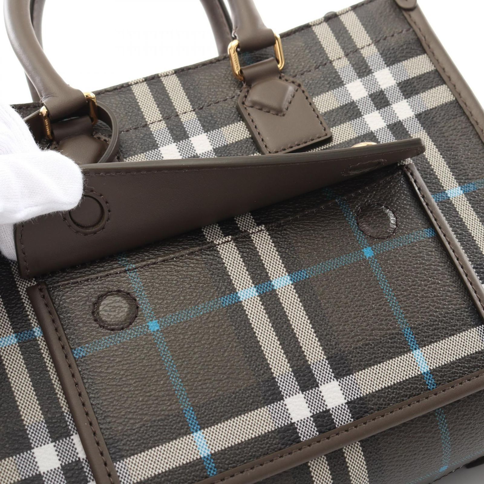 バーバリー MN FREYA トート PVCコーティング バーバリー BURBERRY トートバッグ MN FREYA TOTE 8108260C1213