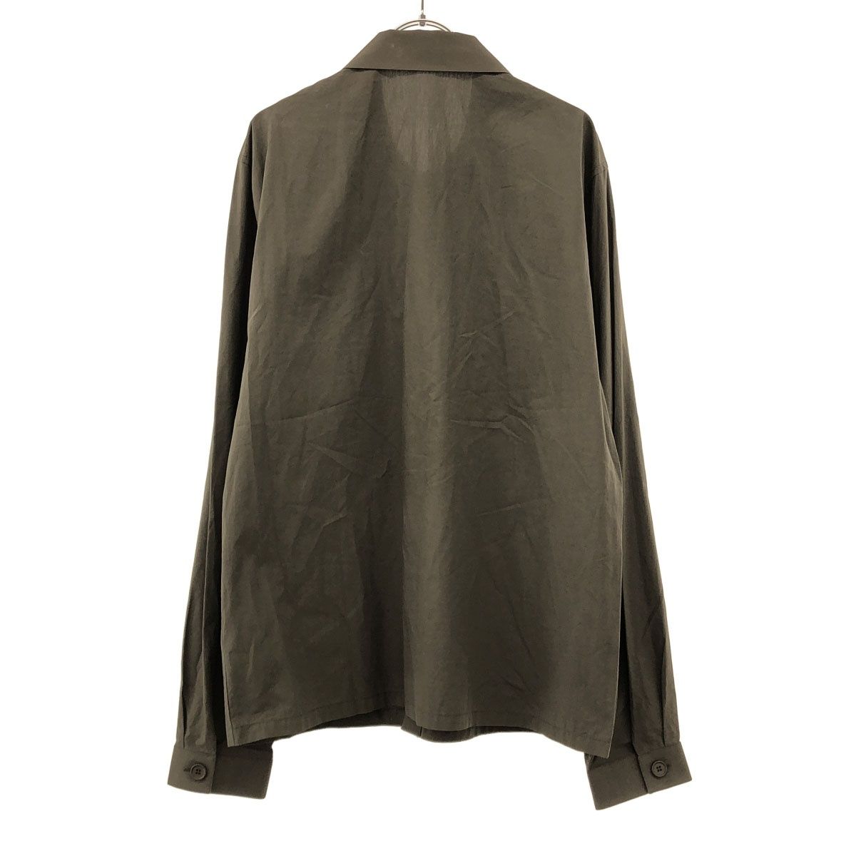 BOTTEGA VENETA ボッテガヴェネタ 19AW コットンミリタリーシャツ  