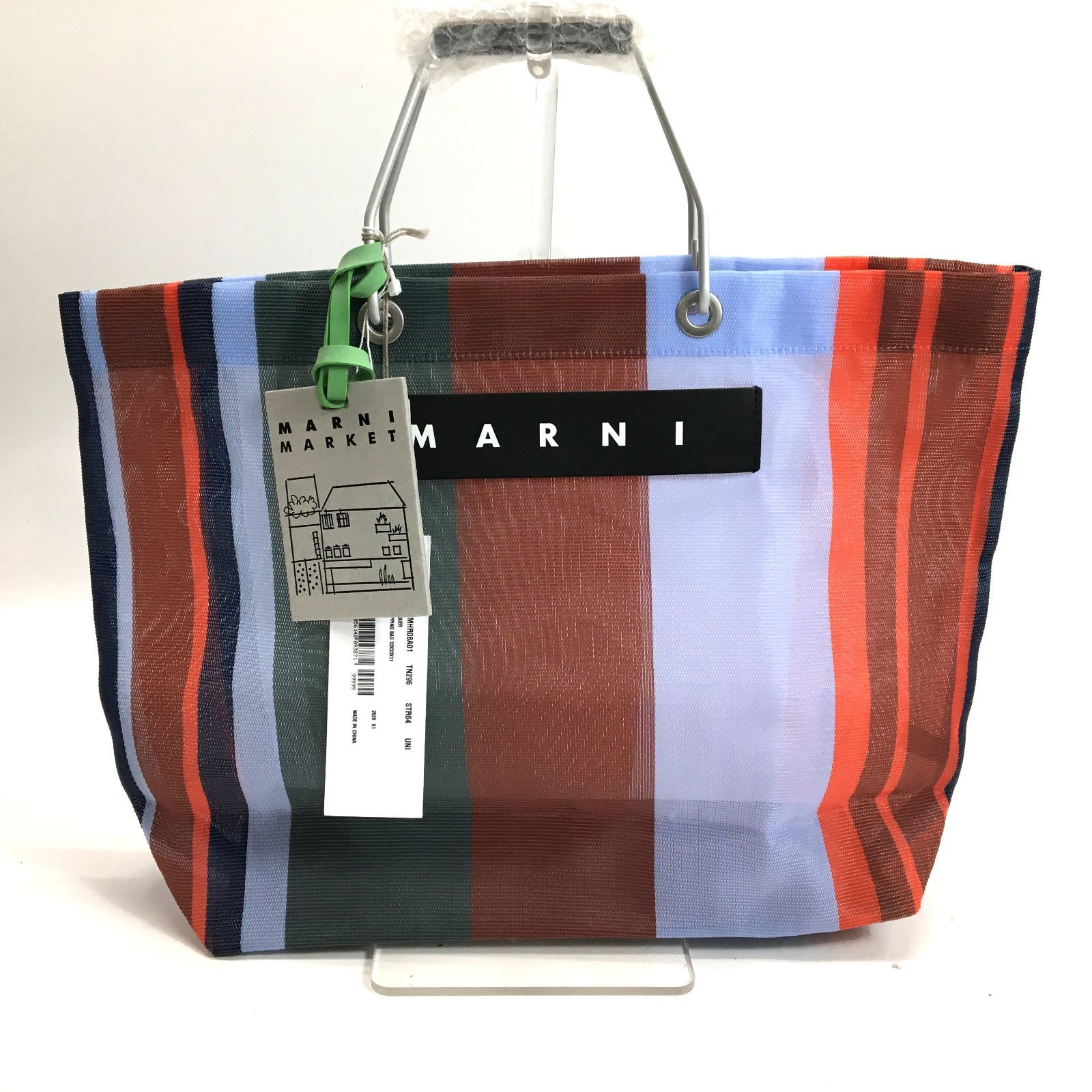 最終価格 新品未使用 タグ付き MARNI マルニ フラワーカフェ トートバッグ ショッピングバッグ マルチカラー SHMHR08A01 TN296  STR64 UNI 24h菊MZ - メルカリ