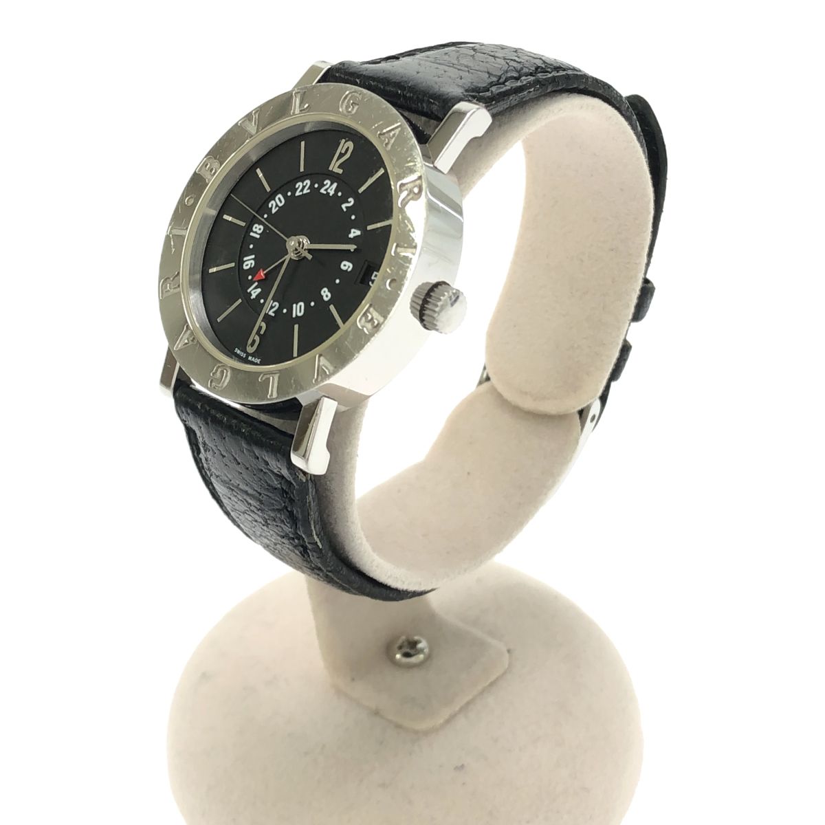 稼働 腕時計 BVLGARI ブルガリ ブルガリブルガリ BB33SL GMT 自動巻き 