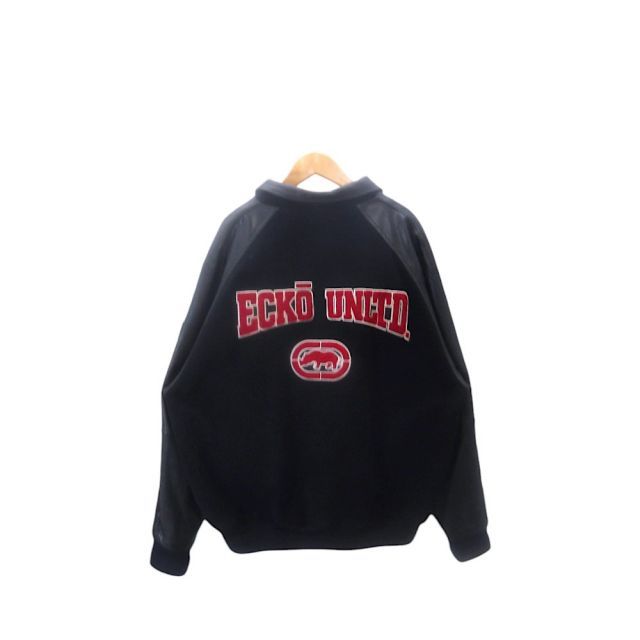 ECKO 90s UNLIMITED STADIUM JACKET BLACK サイズL エコー
