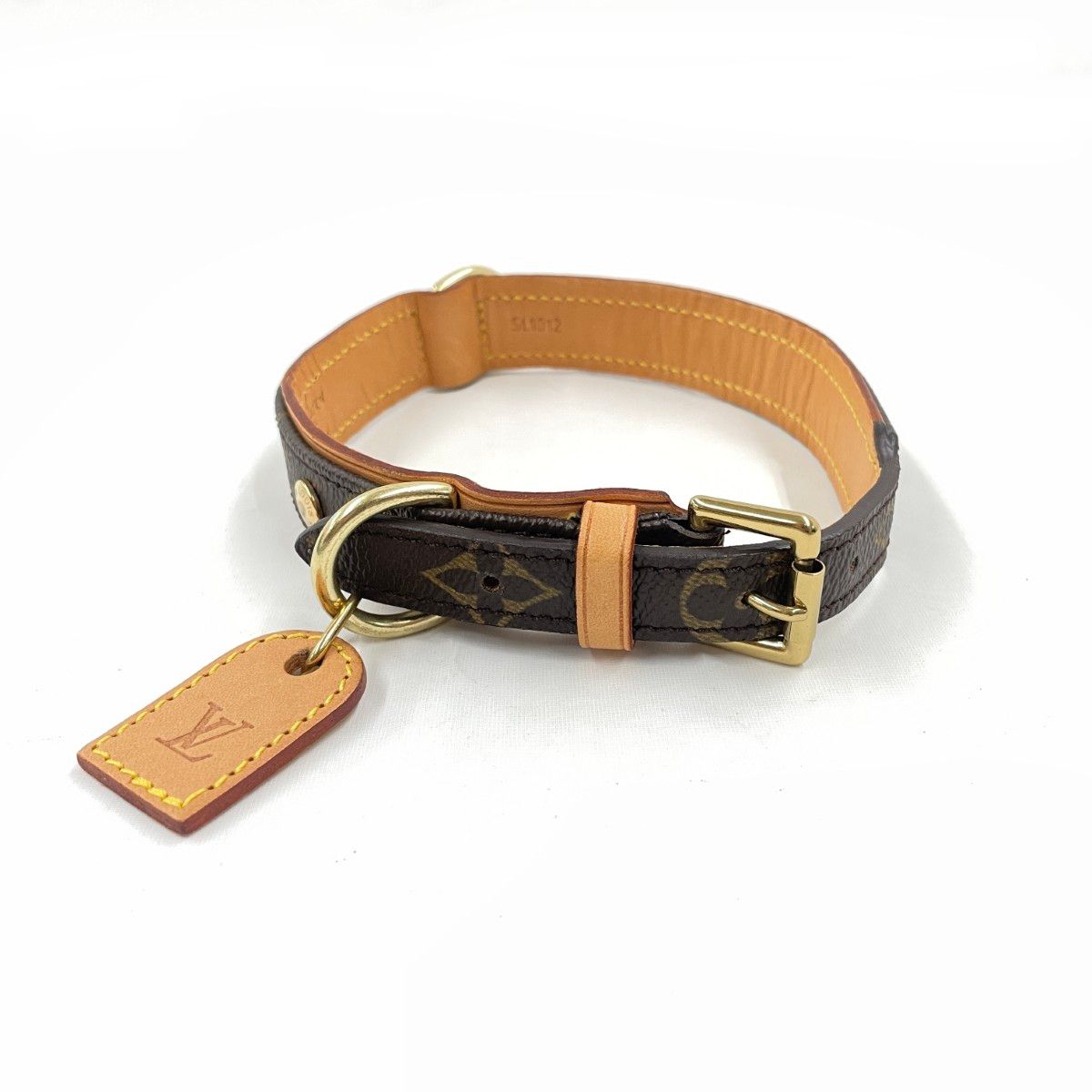 〇〇LOUIS VUITTON ルイヴィトン コリエ バクスターMM ペット用 首輪 M58071 ブラウン