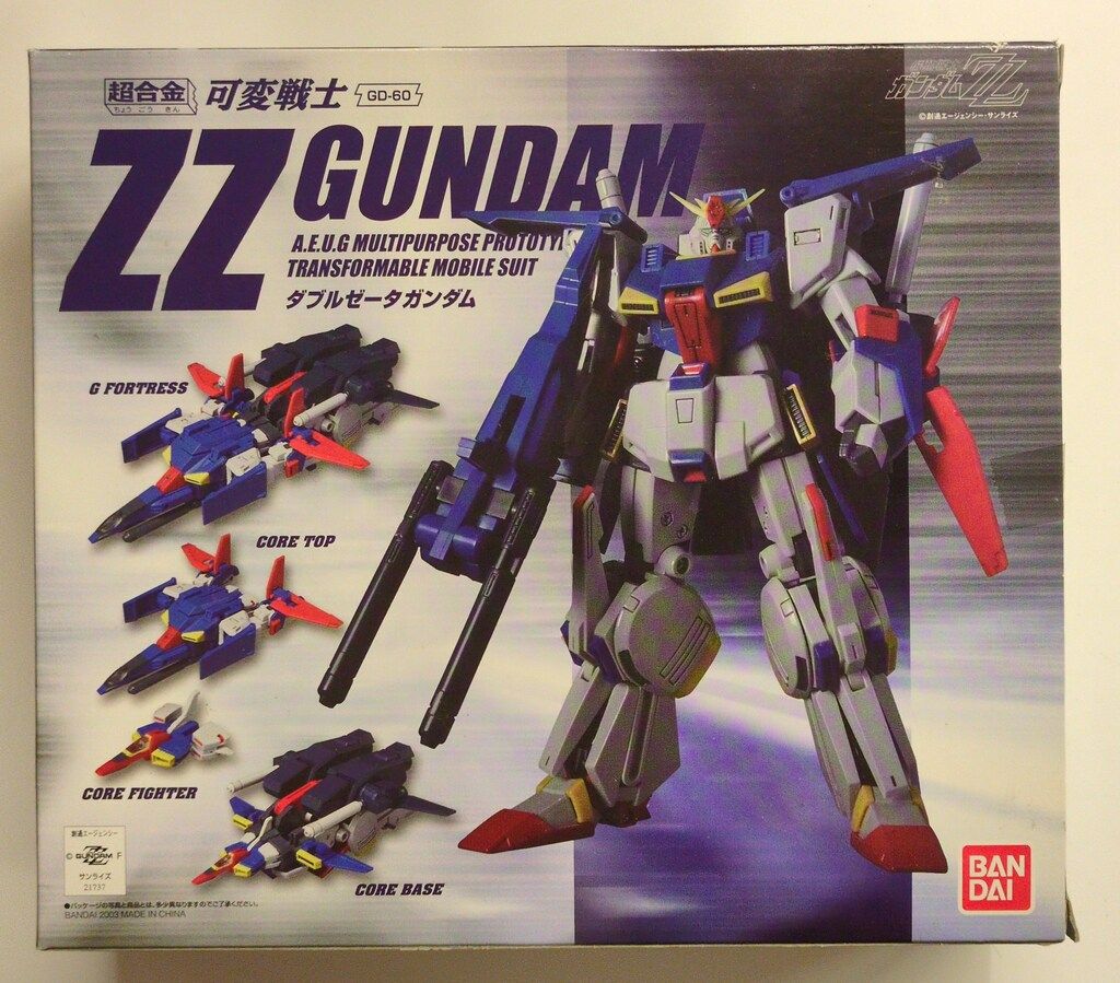 バンダイ 可変戦士 機動戦士ガンダムZZ ZZガンダム GD60