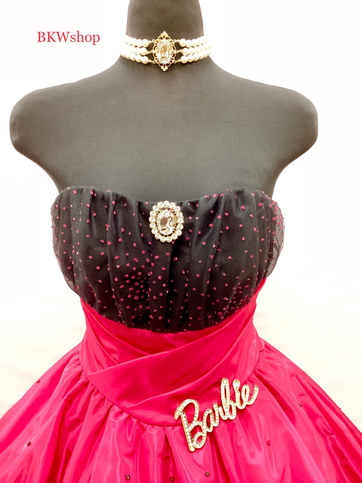 Barbie BB-0121 チェリーピンクカラードレス