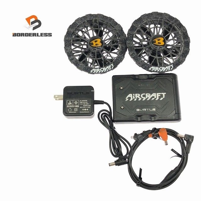 比較的 です BURTLE バートル エアークラフト リチウムイオンバッテリー AC09 ファンユニット AC09-1 暑さ対策117362