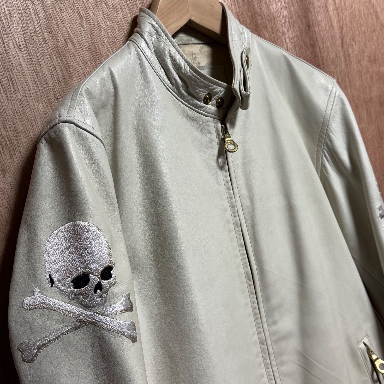 希少【mastermind japan】スカル レザージャケット ライダース 希少【mastermind japan】スカル レザージャケット ライダース