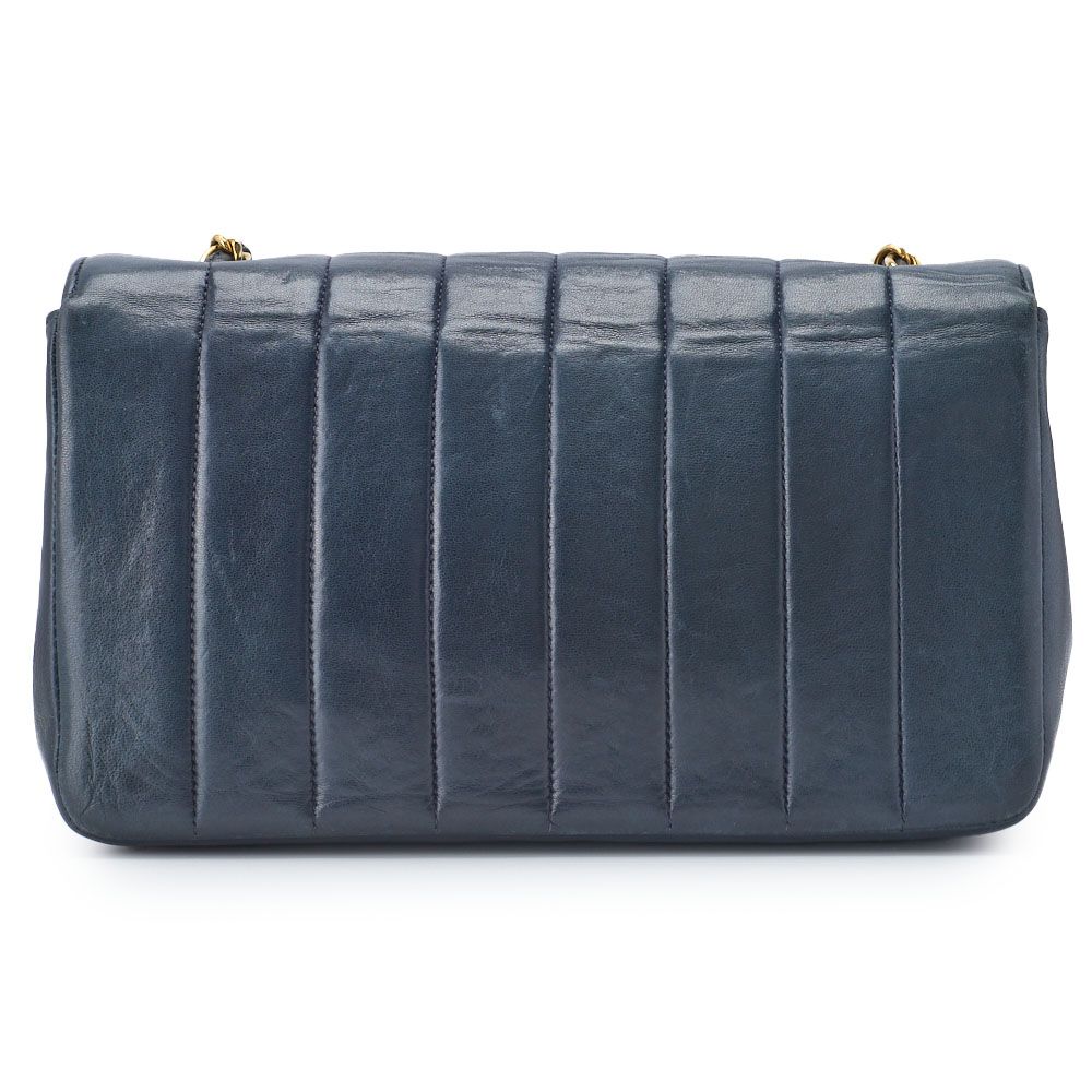 マトラッセ シングルフラップ チェーンショルダーバッグ　ターンロック　ラムスキン CHANEL/シャネル】マトラッセ シングルフラップ チェーンショルダー