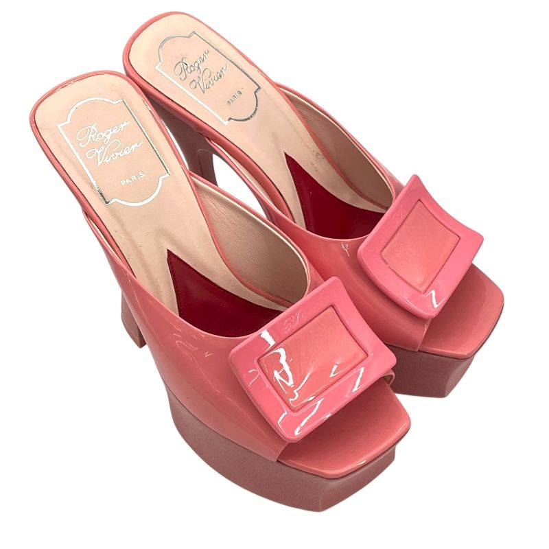 ロジェヴィヴィエ⭐︎ エスパドリーユ プラットフォーム ミュール ウィメンズ ラグジュアリー エスパドリーユ | Roger Vivier