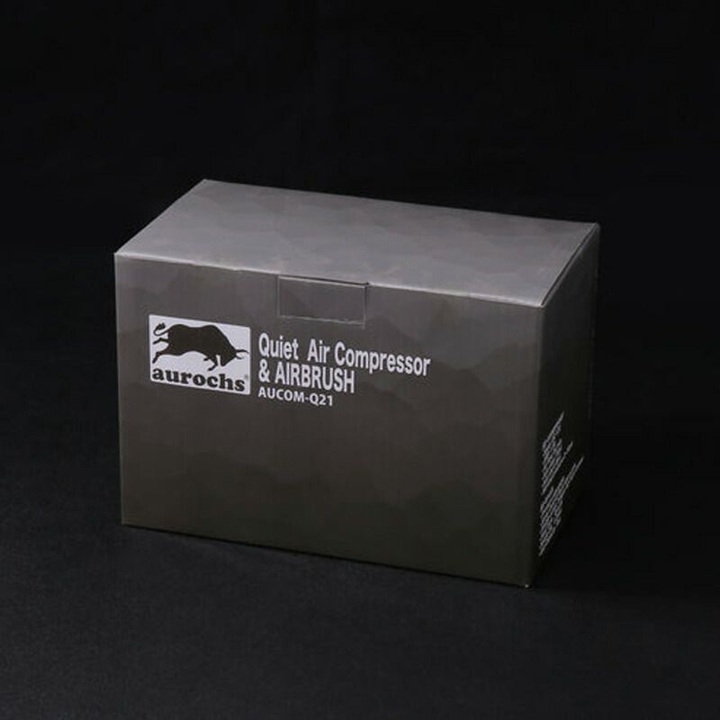 メーカー aurochs AERO CROSS quiet 静音 エアコンプレッサー&エアブラシ セット AUQCM-21