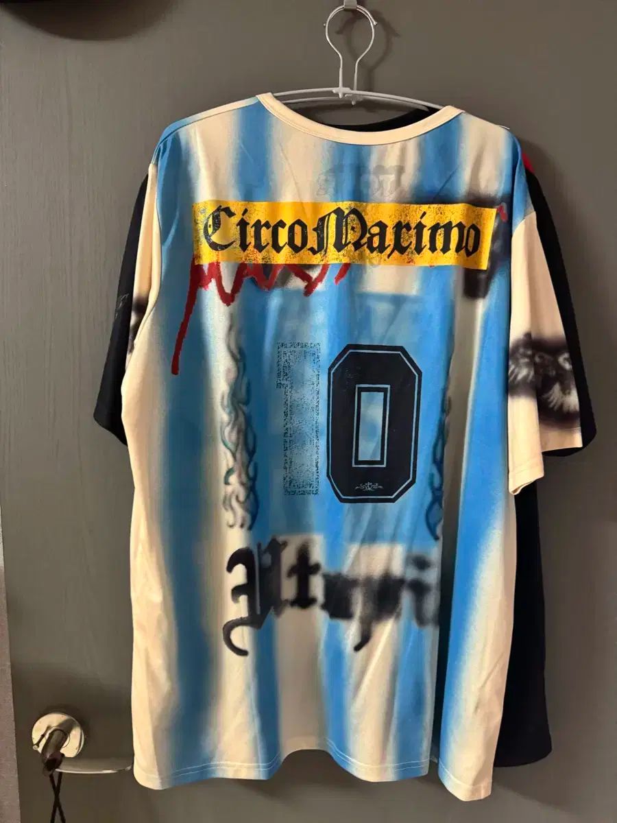 バルセロナ×トラヴィススコット サッカーシャツ S】Travis Scott Nike