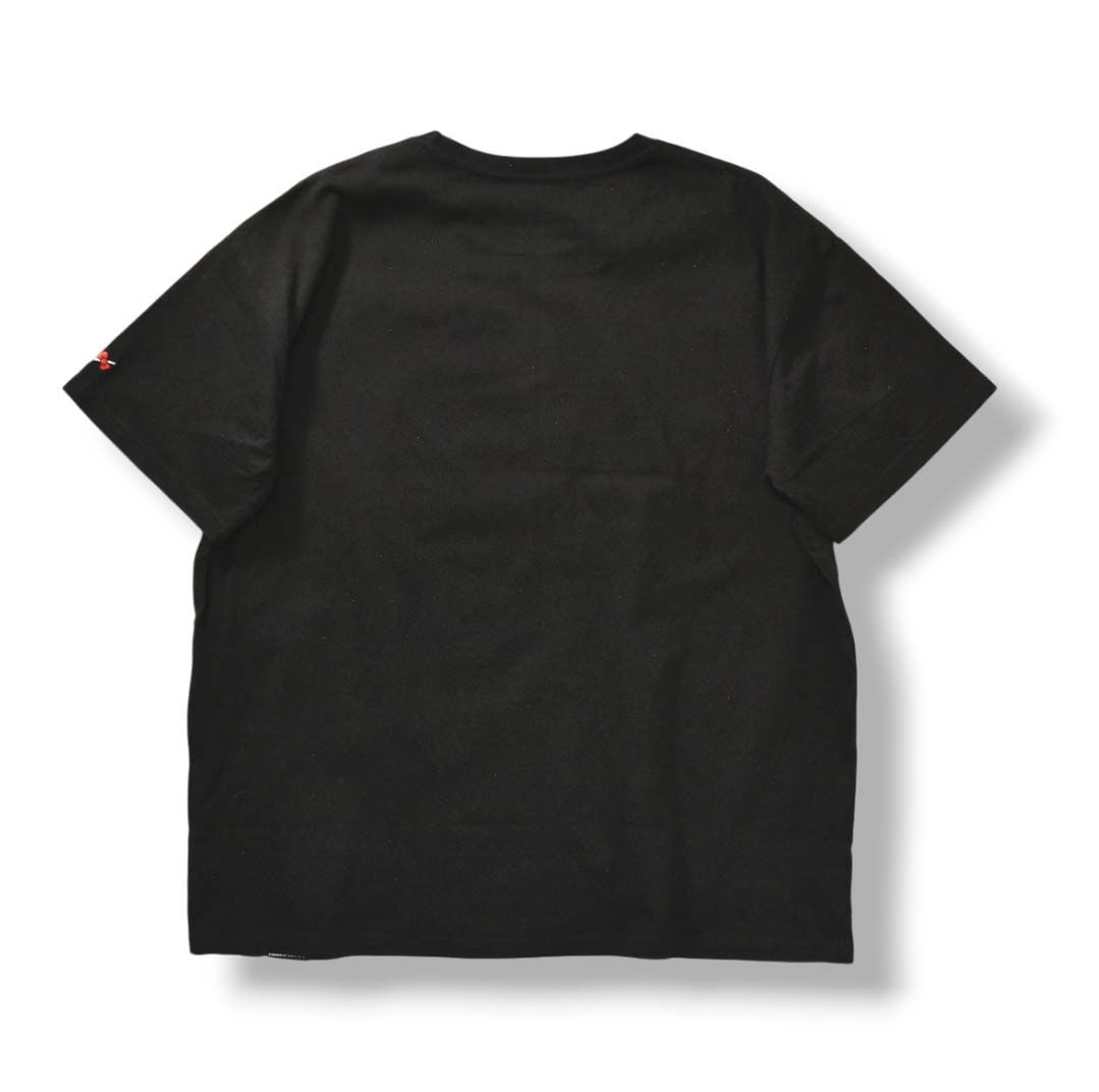 【激レア】ガンダム×ハローキティ　コラボ　Tシャツ　サイズL ブラック STRICT-G NEW ERA 『ガンダム☆ハローキティ』Tシャツ 地球連邦