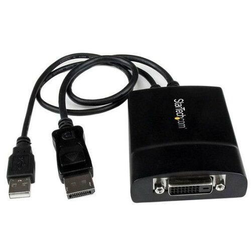 2営業日で発送 スターテック DISPLAYPORT-DVI デュアルリンク アクティブ変換アダプタ