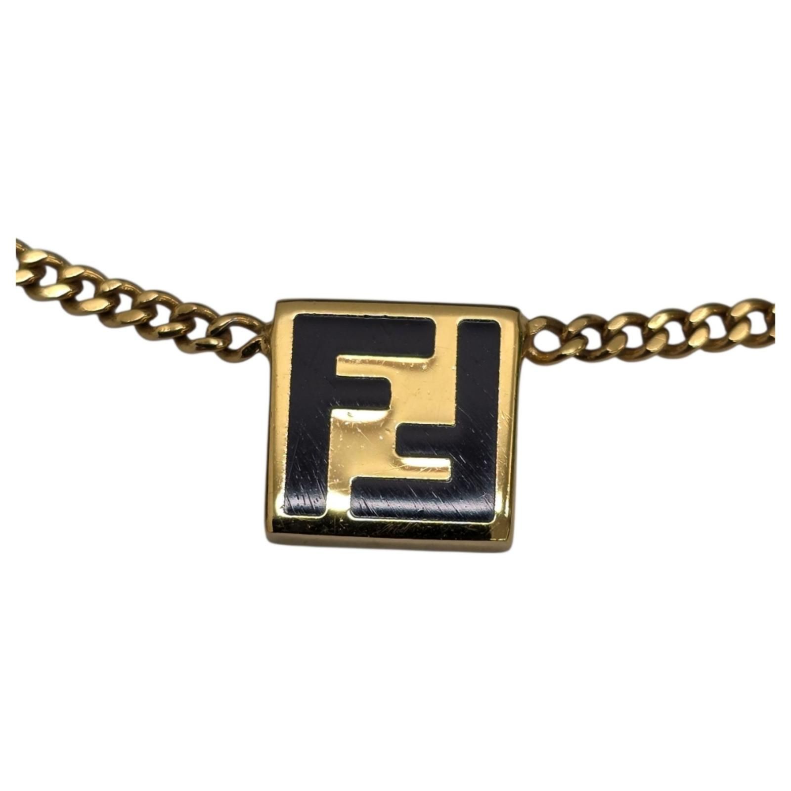 FENDI ロゴモチーフ ネックレス FENDI ネックレス 7AJ544 B08 ロゴプレート(505812683