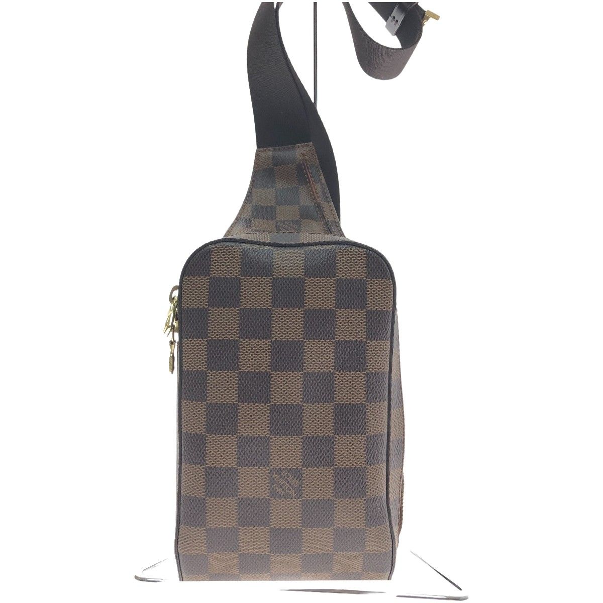 □□LOUIS VUITTON ルイヴィトン ダミエ ジェロニモス N51994 ブラウン