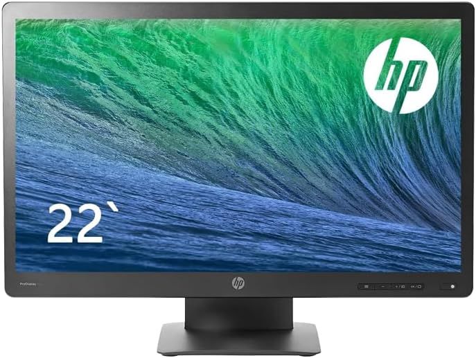 【中古】HP ProDisplay P223 21.5インチワイド液晶モニター 1920x1080 FULLHD ノングレア VESA準拠 LED 入力端子：DP、VGA