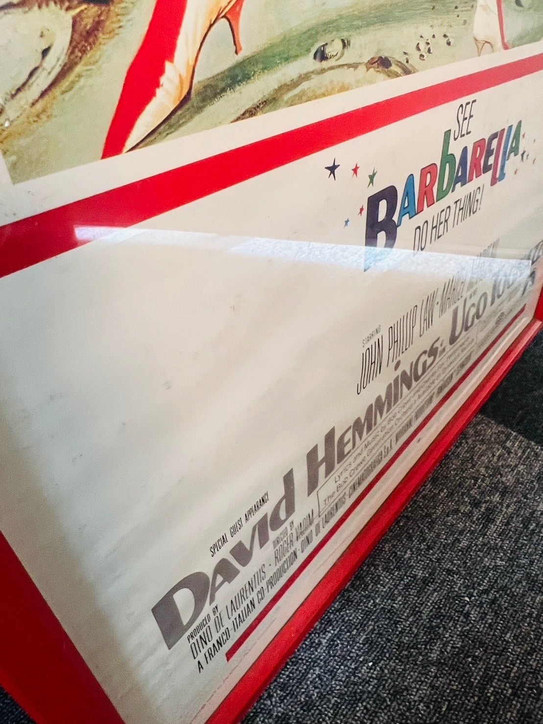 274枚限定】バーバラ 巨大 映画ポスター ジェーン・フォンダ 【274枚