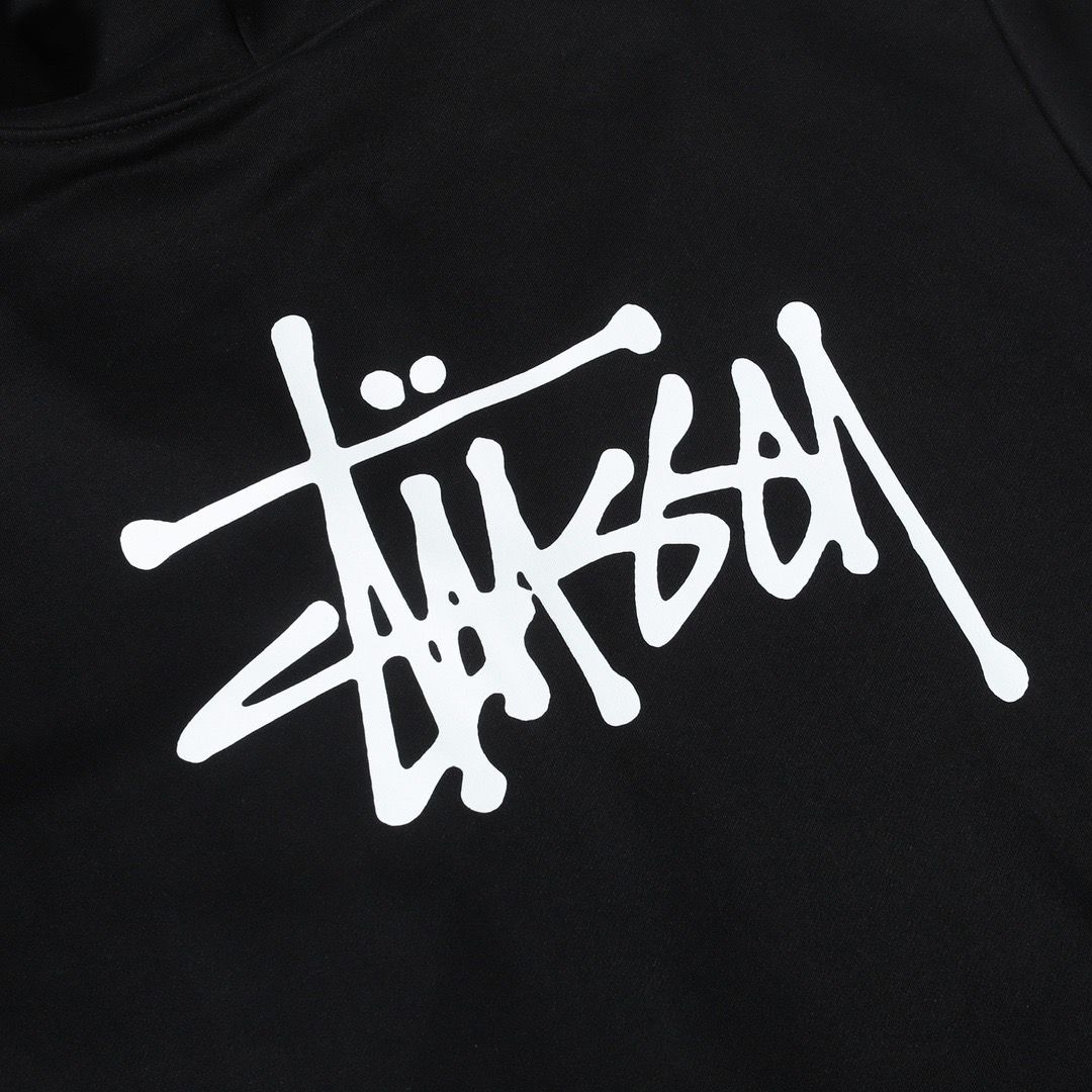 STUSSY ステューシー ベーシック ジップパーカー BASIC STUSSY ブラック 男女兼用 メンズ レディース