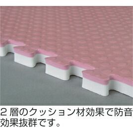 ジョイントクッション１６枚組ライトブルー JQ-45Lﾌﾞﾙｰ みずわ工業