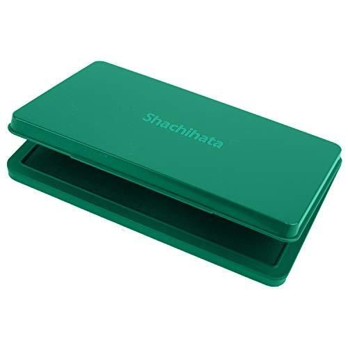 シヤチハタ スタンプ台 HGN-4-G 特大形 緑