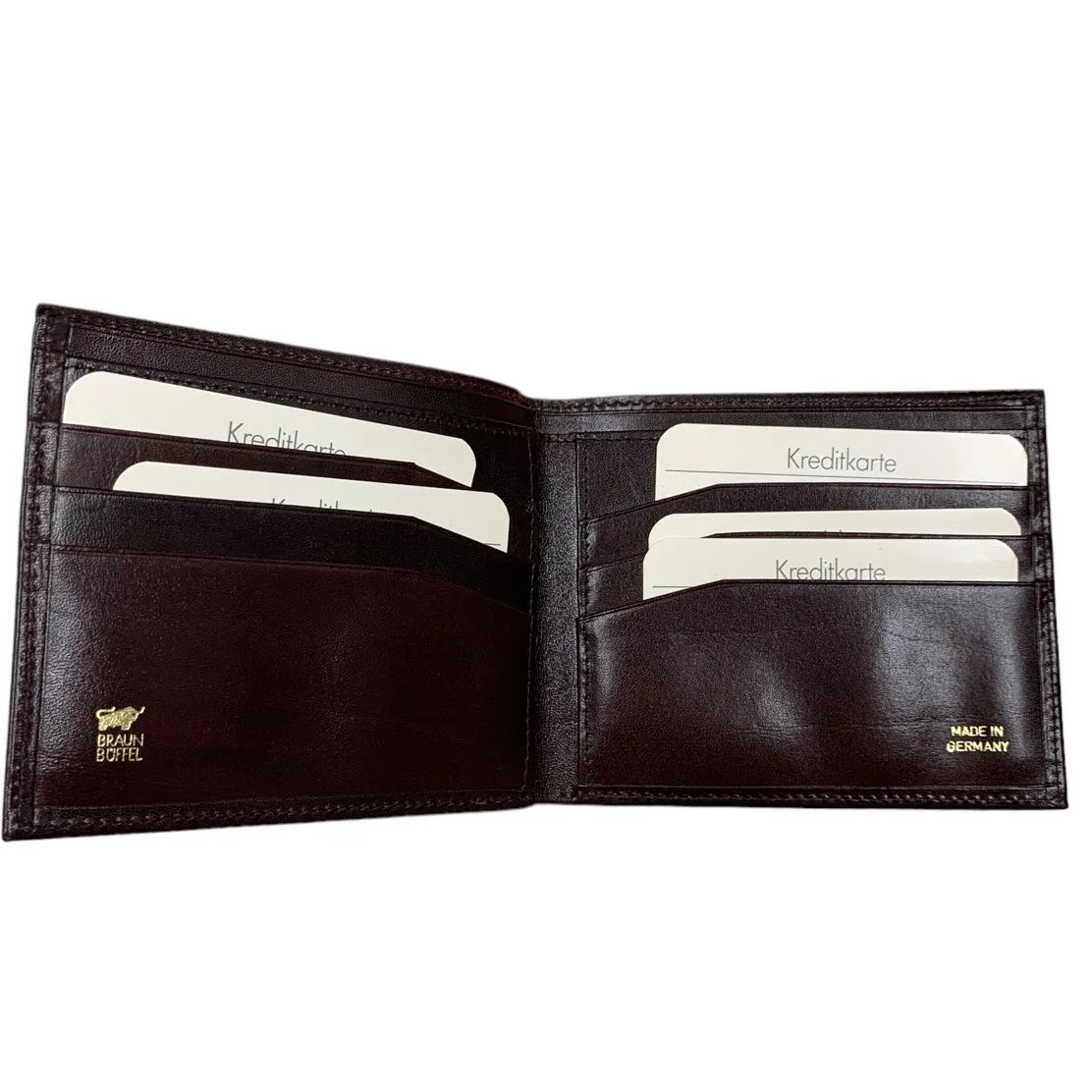 未使用 】 BRAUN BUFFEL 財布 革ドイツ製 ブラウンビュッフェル - メルカリ