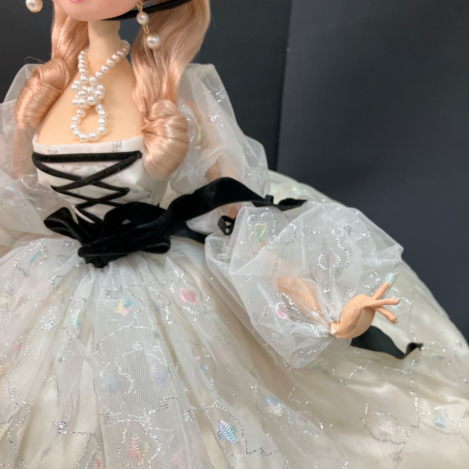 美品 フランス人形 ヴィンテージ ドール 昭和レトロ 高さ約60cm