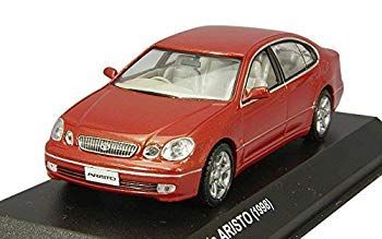 【中古】【非常に良い】京商オリジナル 1/43 トヨタ アリスト V300 1998 レッドマイカ 完成品 ggw725x