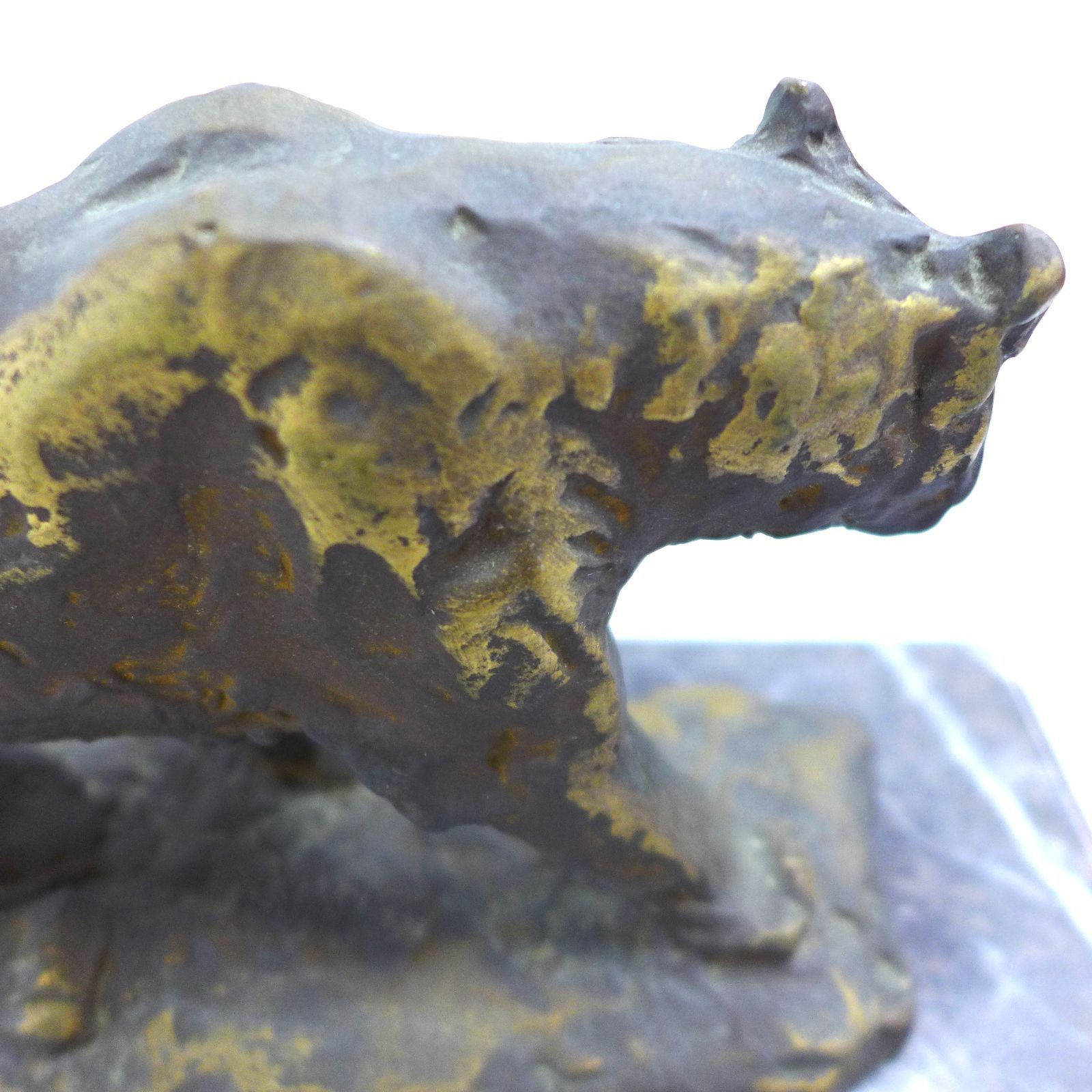 北村西望 ブロンズ製 虎 置物 公田店 - メルカリ