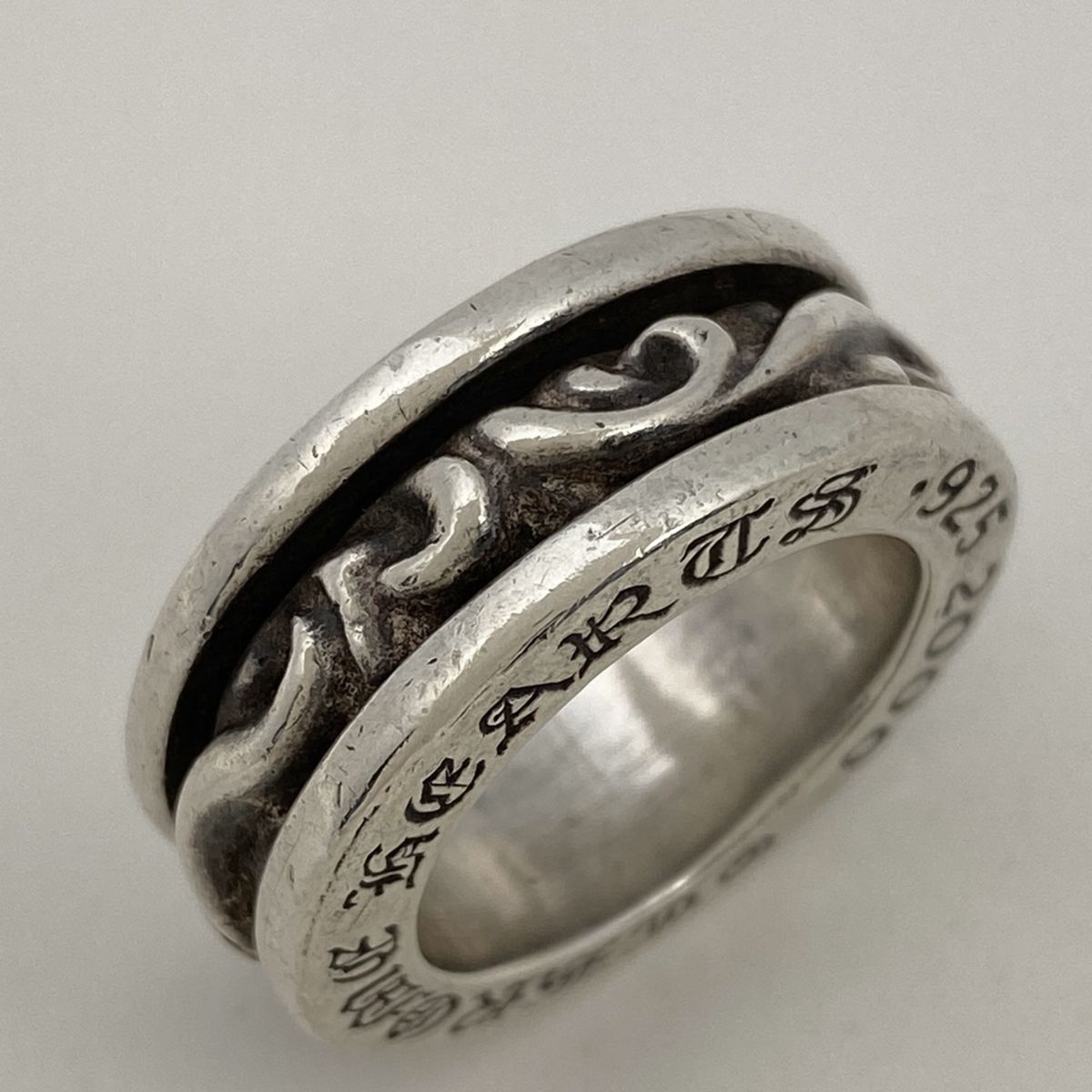 クロムハーツ CHROME HEARTS スピナースクロール リング 指輪 2000 
