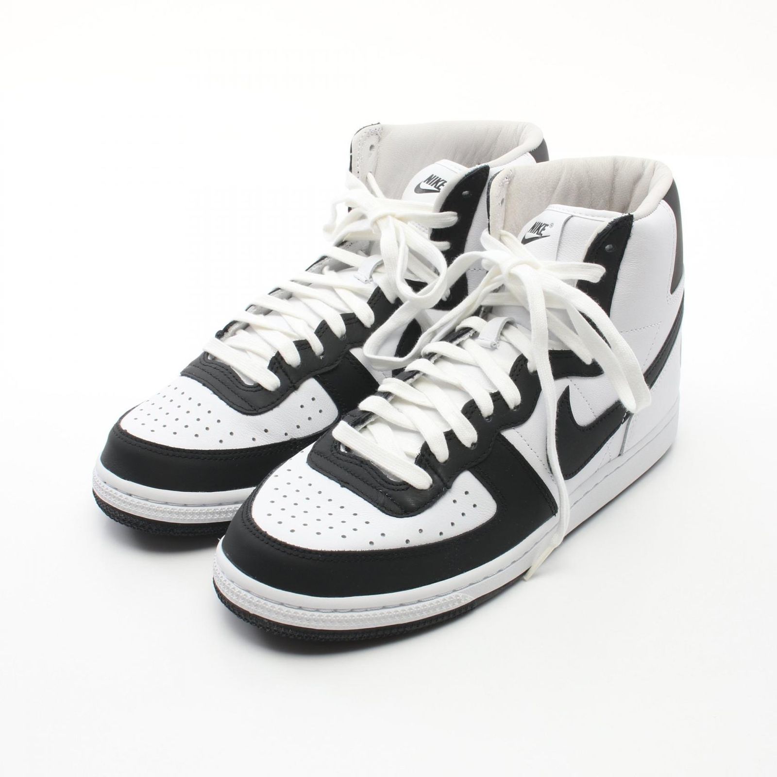 コムデギャルソン COMME des GARCONS スニーカー HOMME PLUS NIKE Terminator High PKK105S2310 ホワイト|ブラック レザー コムデギャルソン ナイキ ハイカットスニーカー メンズ
