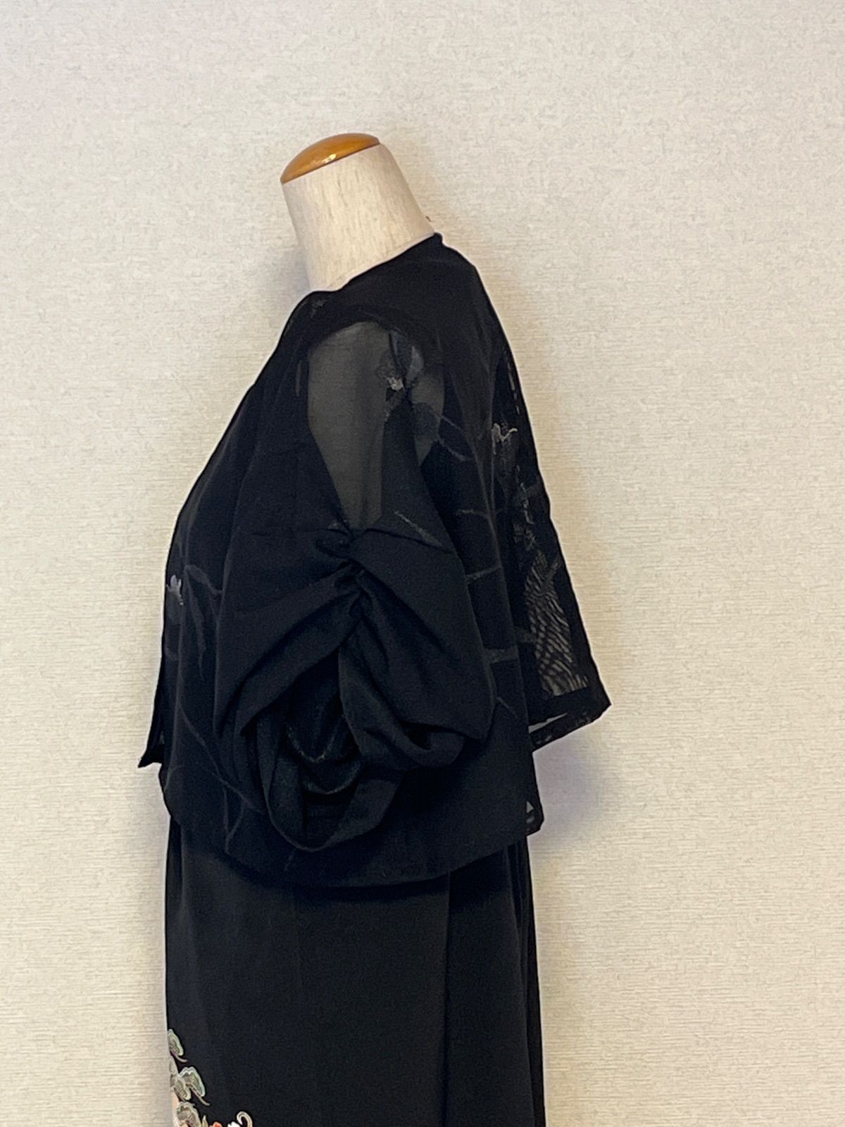 六通柄袋帯 華亀甲文 金糸 振袖 黒留袖 色留袖 訪問着