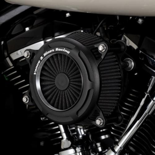 安全性 VO2 ONYX エアクリーナー ブラック 2018〜24年ソフテイル 2017〜25年ツーリング トライク 【正規品販売】