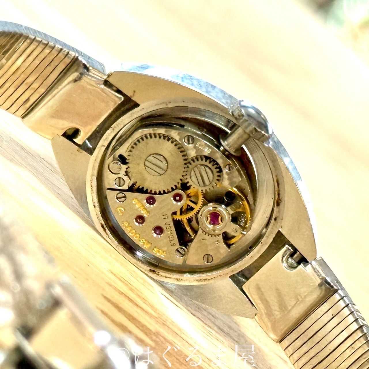 OH済 未使用 60s シチズン Amie 14k80ミクロン金張ケース 腕時計