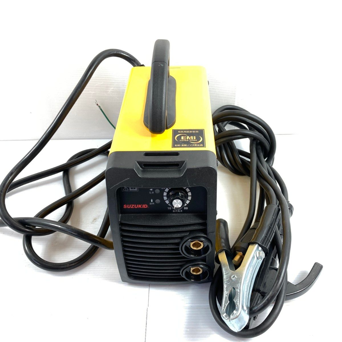 ＊＊SUZUKID 100V 直流インバータ溶接機 アーク溶接機 スティッキー80 STK-80 イエロー