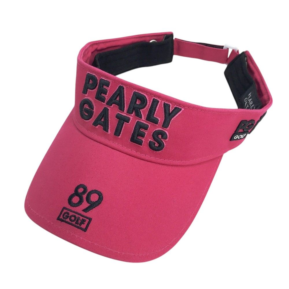PEARLY GATES ピンクキャップ PGロゴ入り ゴルフ