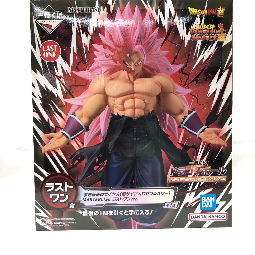 紅き仮面のサイヤ人(超サイヤ人ロゼフルパワー) 「SUPER DRAGONBALL HEROES 5th MISSION」 MASTERLISE A賞 フィギュア 未開封品