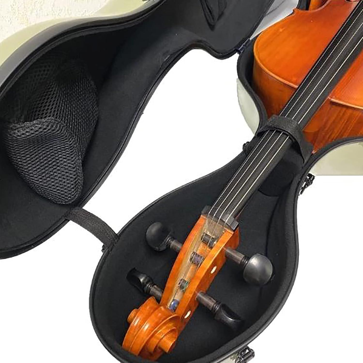 ご購入へようこそ！！ 推薦 カーボンコンポジットケースは バックパックとホイールを備えた4|4サイズのチェロに適合します 青です 際立った