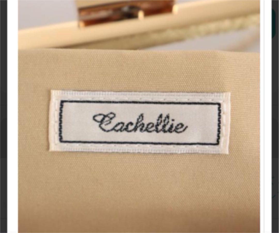 高級 カシェリエ Cachellie RIBBON クラッチ パーティーバッグ - メルカリ