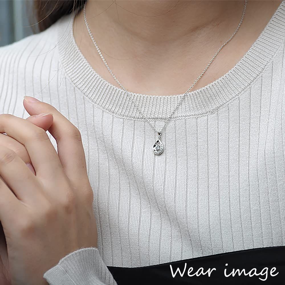 在庫処分 PINKY-DIANNE シルバー キュービック ダイヤモンド ドロップ 大ぶり ピンキー-ダイアン ペンダント ネックレス ギフト 特別ケース VPCPD51635