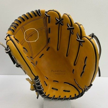ZETT - 中古品 ゼット ZETT プロステイタス 軟式 投手用グローブ BRGB30701L 付属品有り 4555 中古品 ゼット ZETT プロステイタス 軟式 投手用グローブ