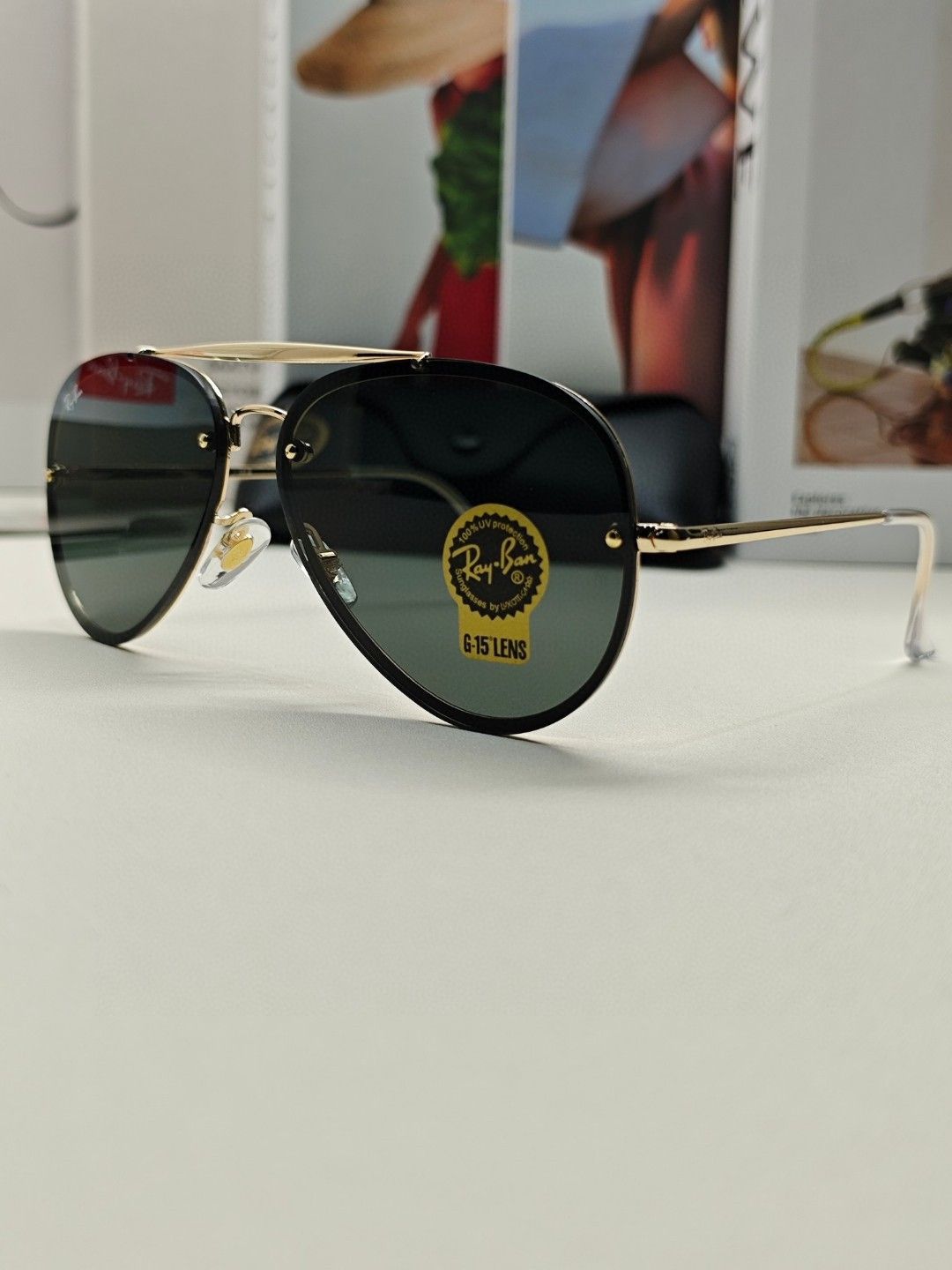 レイバン Ray-Ban BLAZE AVIATOR メンズ 58□13  RB3584-1