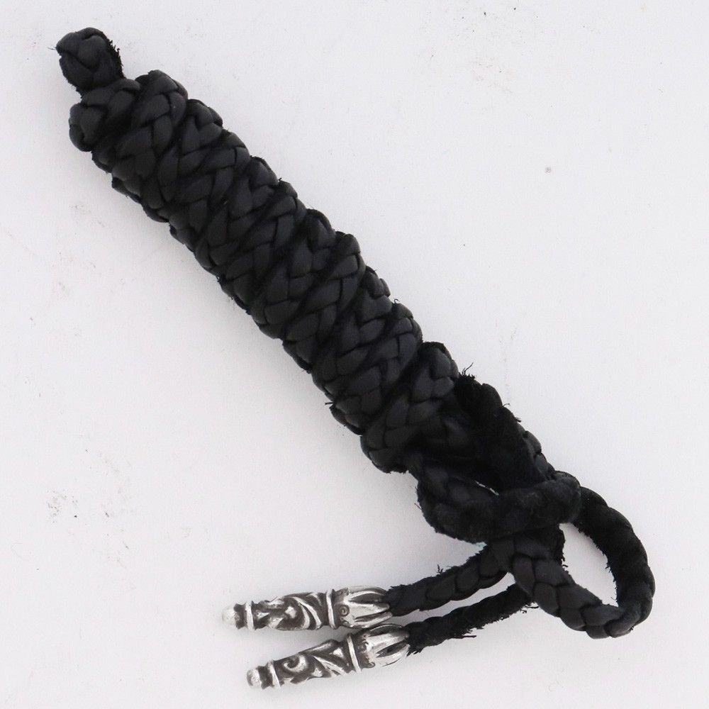 クロムハーツ タイニーレザーブレード スモール スクロール ボロチップ CHROME HEARTS クロムハーツ タイニーレザーブレード スモール