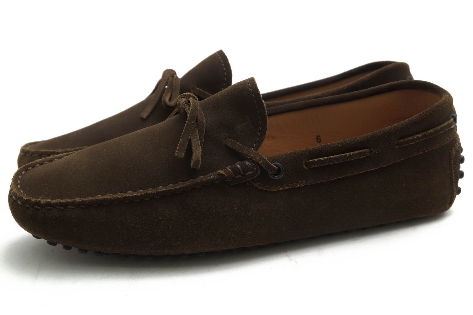 ♦︎トッズ♦︎ イタリア製 シュリンクレザー ドライビングシューズ