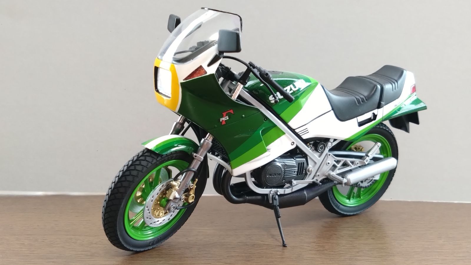 タミヤ 1/12 スズキ・RG250Γ プラモデル完成品 - メルカリ