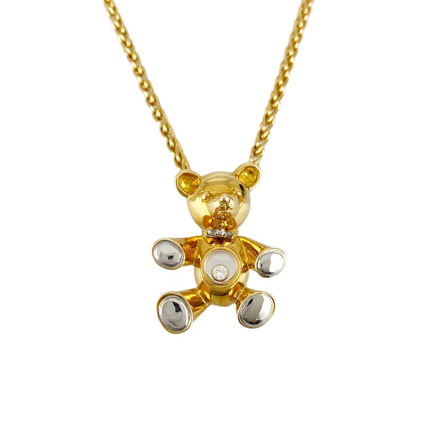 ショパール Chopard ハッピーダイヤモンド ネックレス K18YG