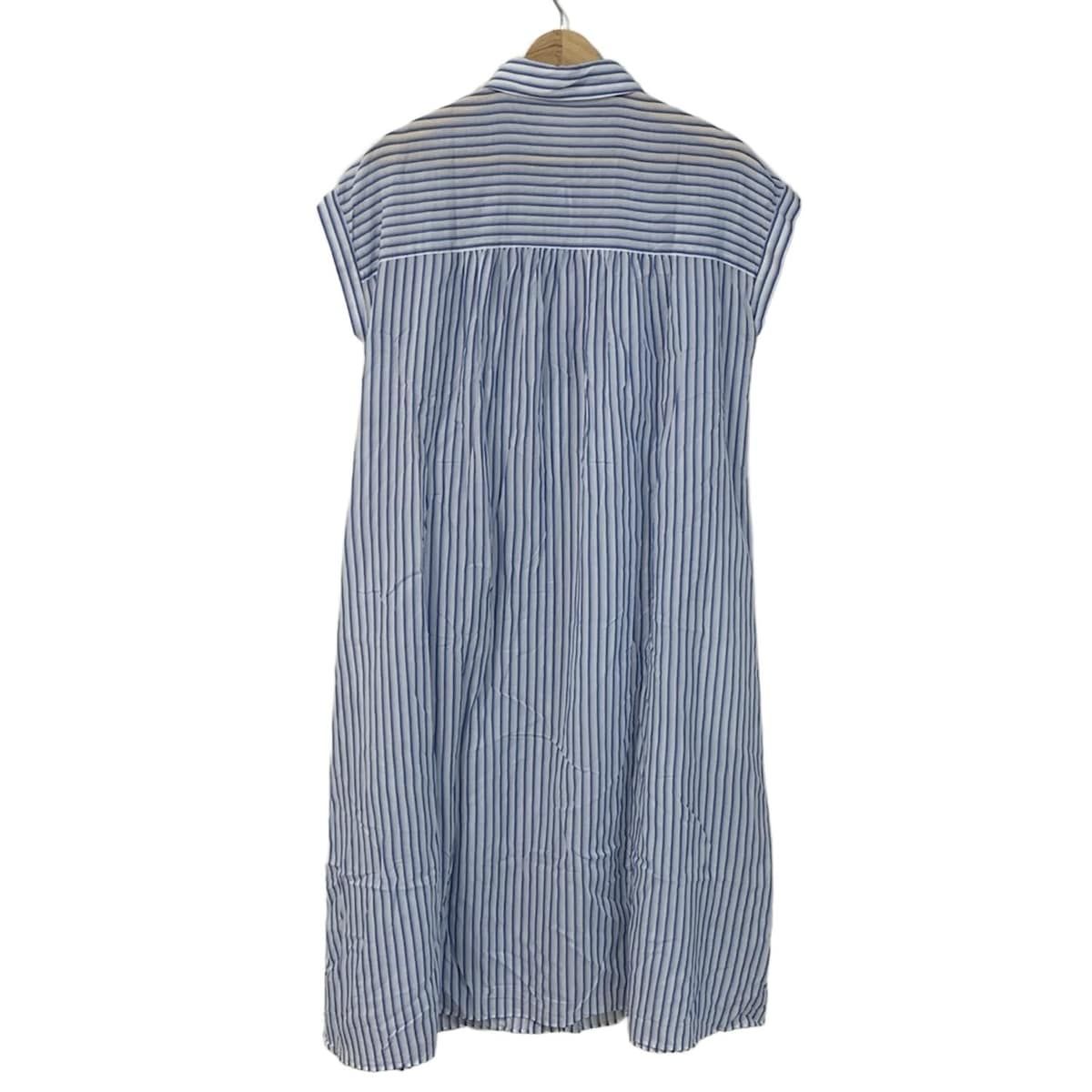 MACKINTOSH LONDON マッキントッシュロンドン ワンピース サイズ38 M レディース - 白×ブルー×ライトブルー