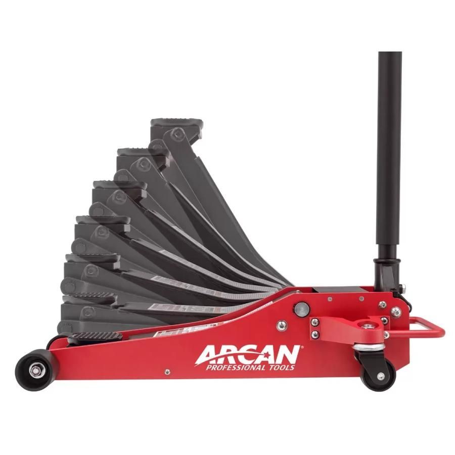 人気満点商品再入荷！ ARCAN アルカン 3t ハイブリッドジャッキ HJL3000JP レッド ブラック カー用品 車 ガレージ