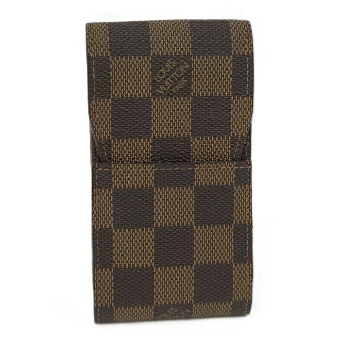 LOUIS VUITTON エテュイ シガレット タバコケース ダミエ エベヌ N63024